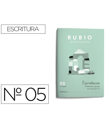 Cuaderno rubio caligrafia nº 05